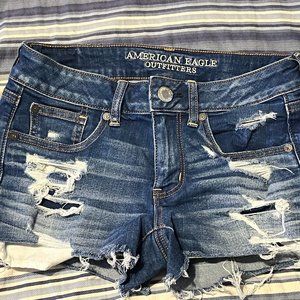 American Eagle Shortie Shorts